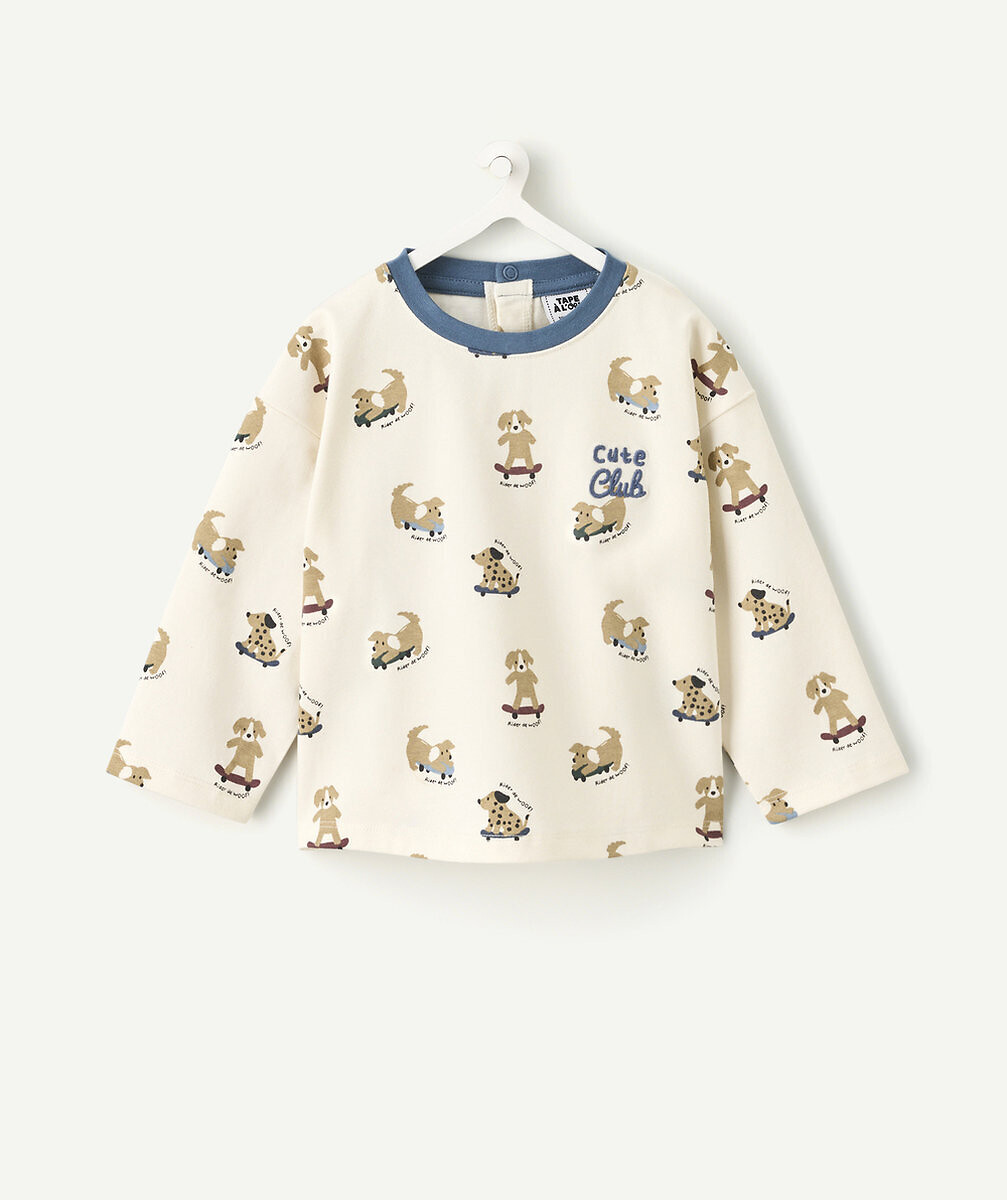 T-shirt manches longues, imprimé animalier, TAPE A L'OEIL