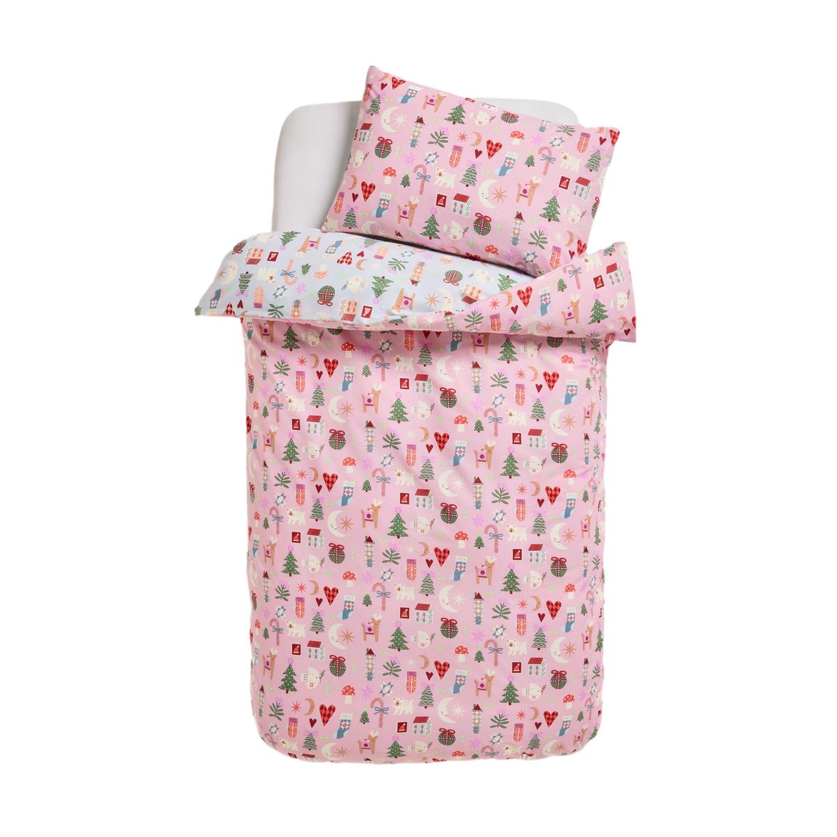 Housse de couette et taie d'oreiller noël, NEXT
