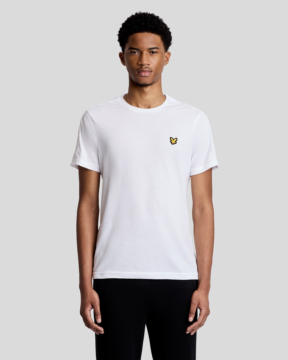 T-shirt à bandes jacquard, LYLE & SCOTT