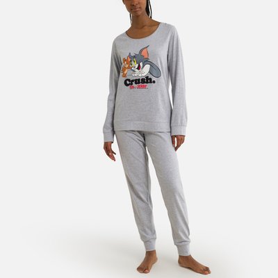 Cotton Mix Pyjamas with Long Sleeves TOM&JERRY