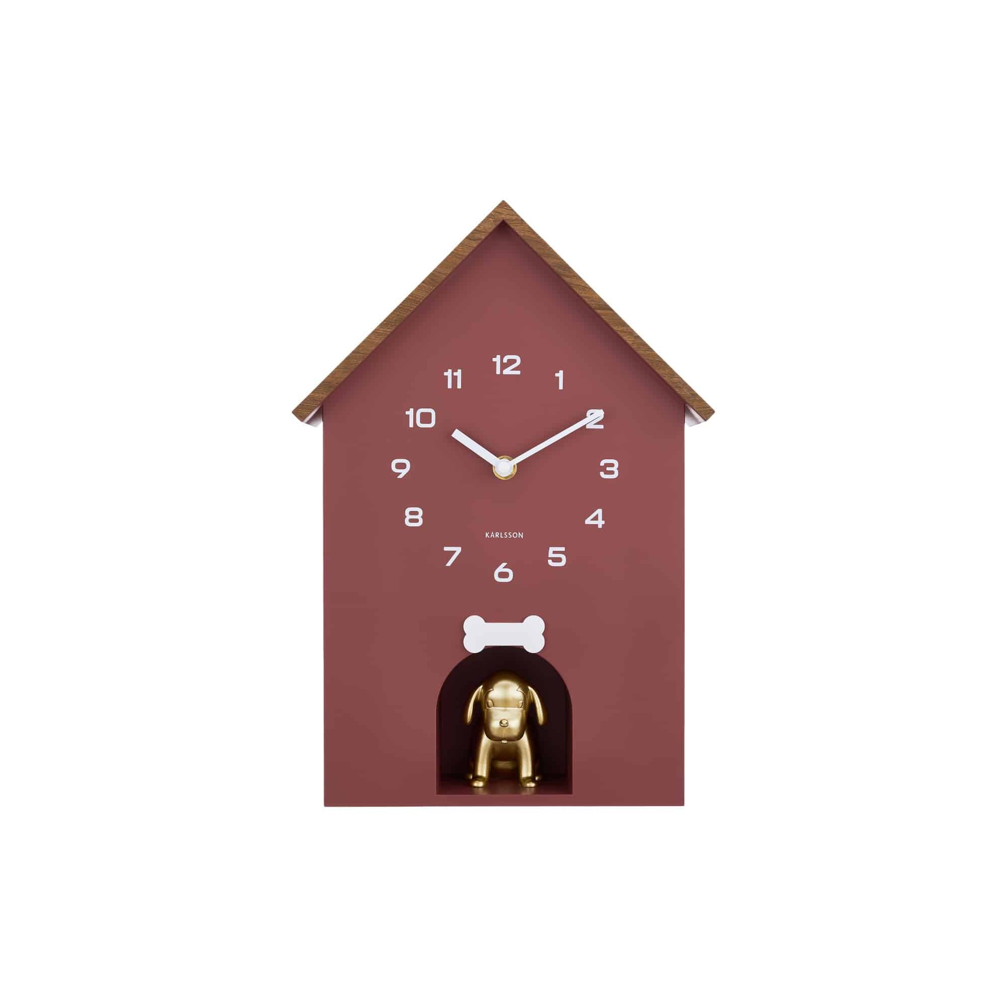 Horloge Murale Plastique DOG HOUSE, KARLSSON