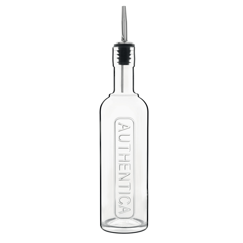 Bouteille à huile avec bouchon verseur Optima 0,5 l, BORMIOLI LUIGI