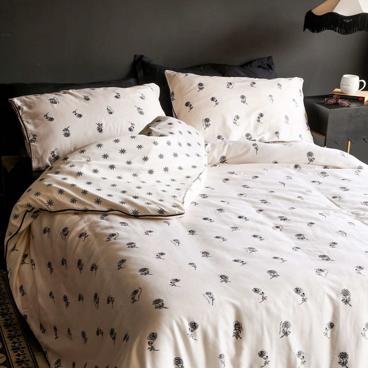 Rock & Rose Duvet Cover and Pillowcase Set, ROCKETT ST GEORGE