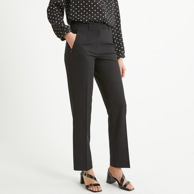 Recycled Straight Trousers, Length 30.5" ANNE WEYBURN