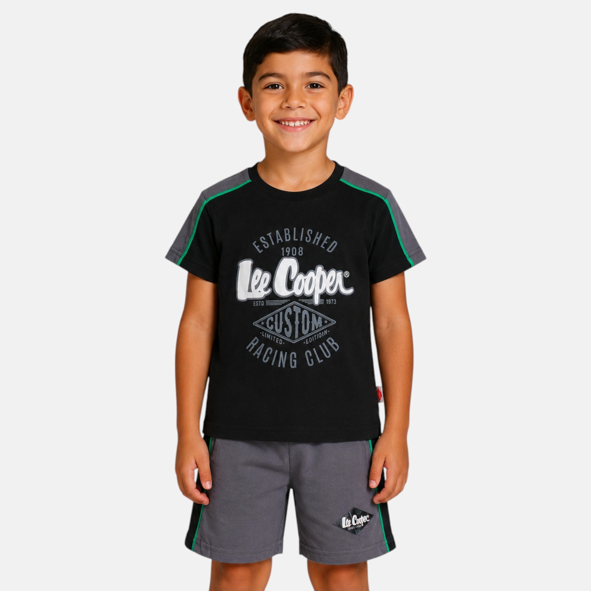 Ensemble t-shirt imprimé et short assorti KIDS CLUB, LEE COOPER