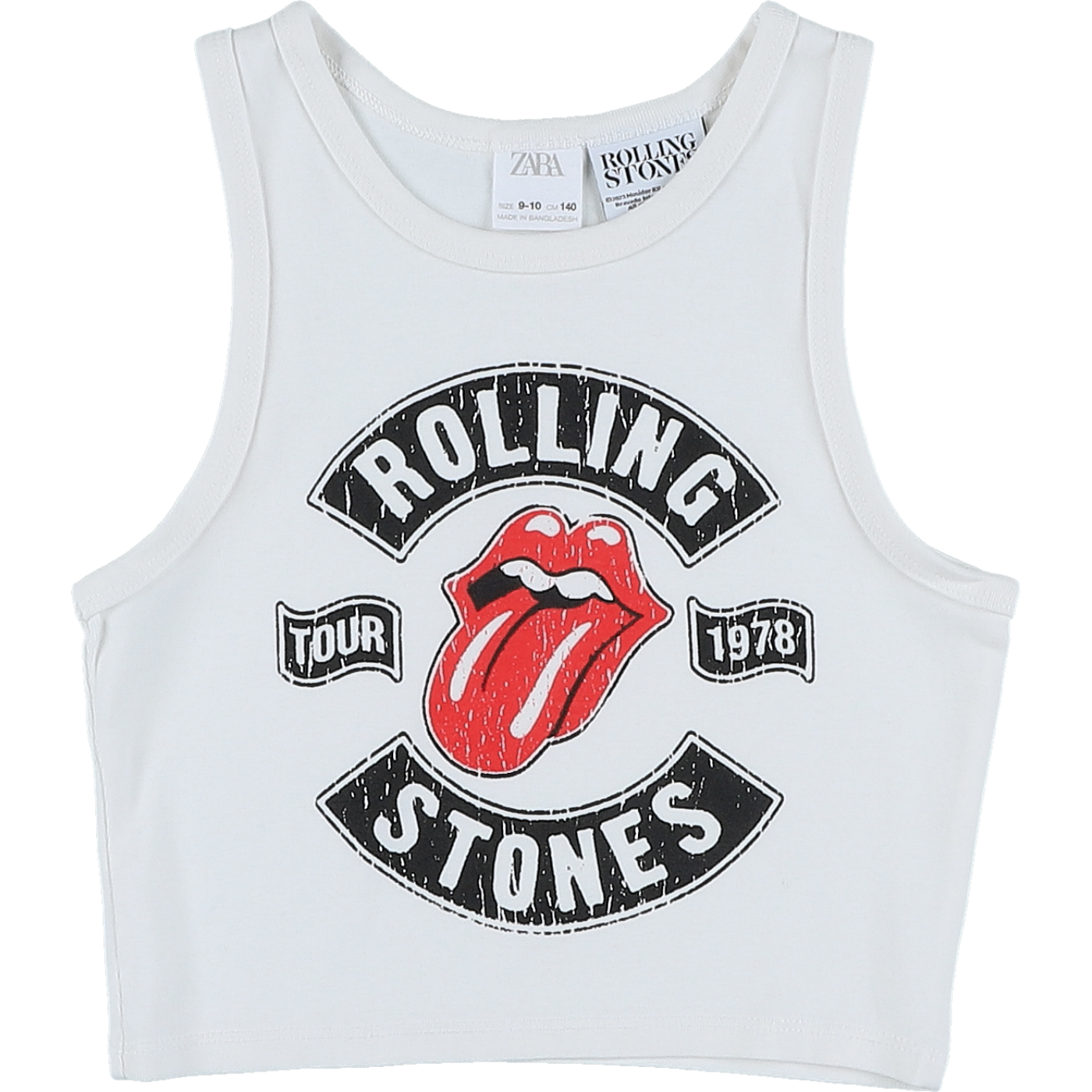 T-shirt The Rolling Stones - Très bon état, ZARA