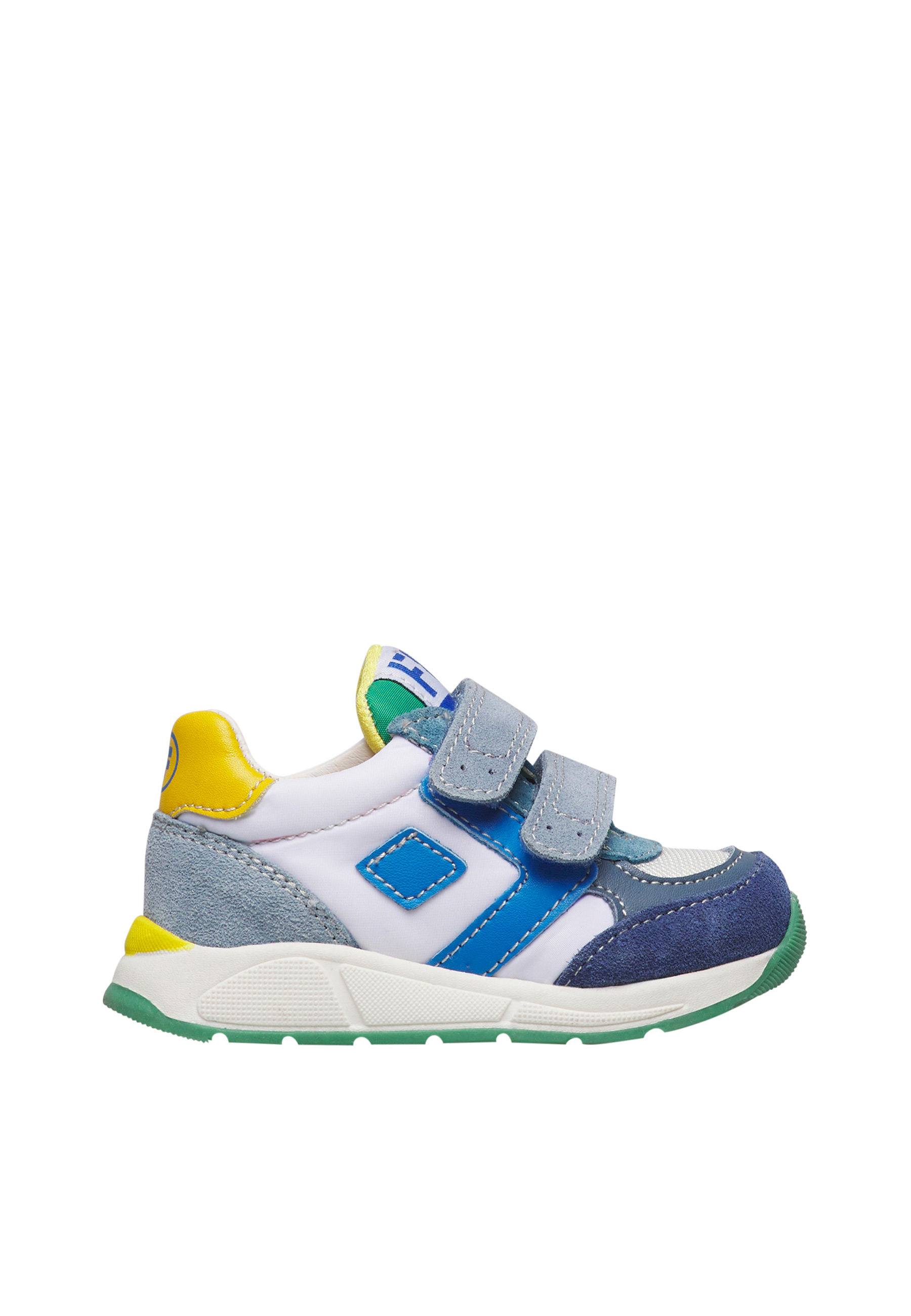 Sneakers en cuir et tissu NORALIS VL., FALCOTTO