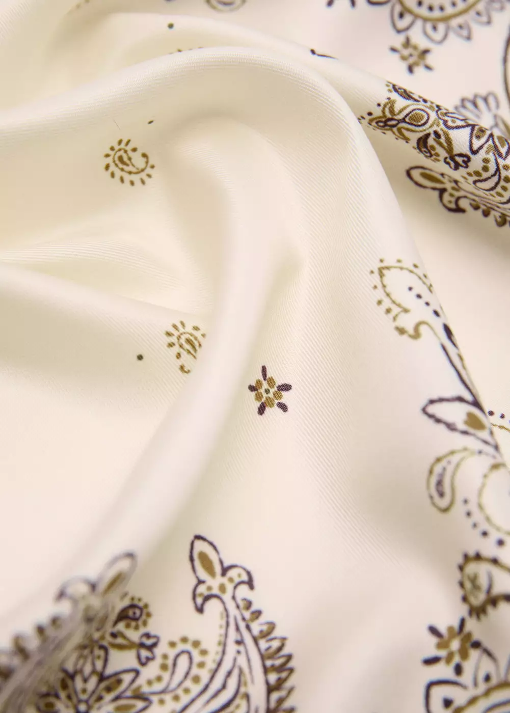 Foulard en imprimé paisley, MANGO