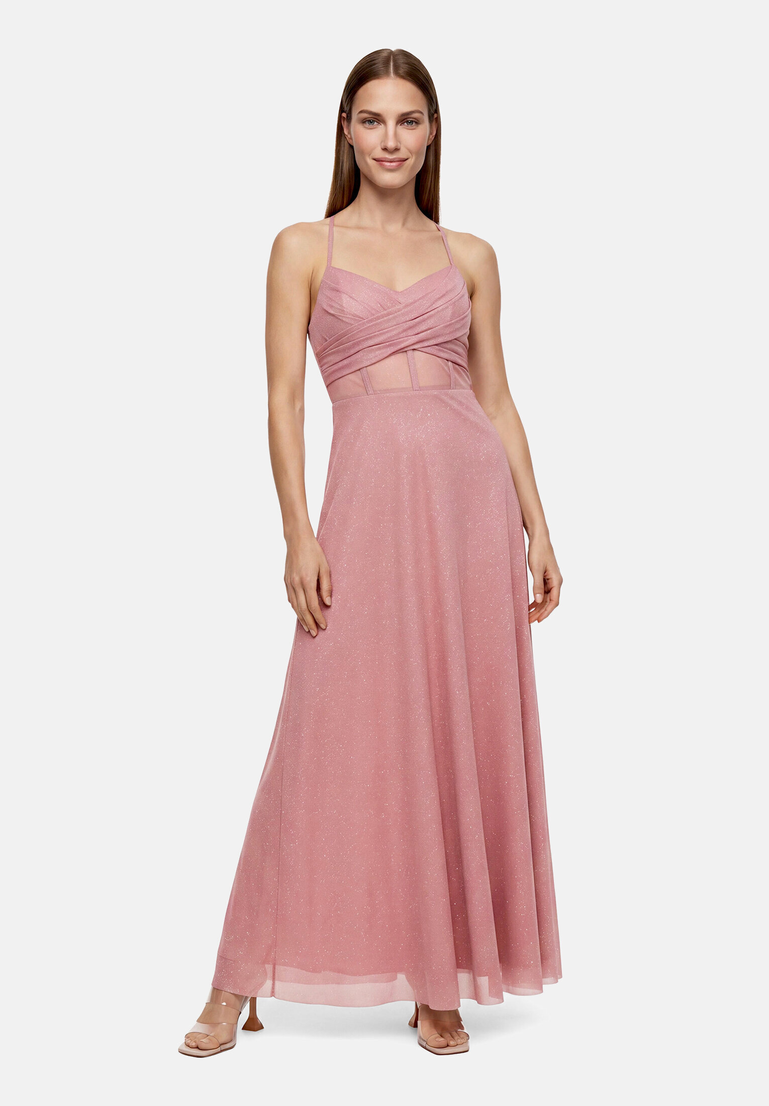Robe de soirée au look scintillant, VERA MONT