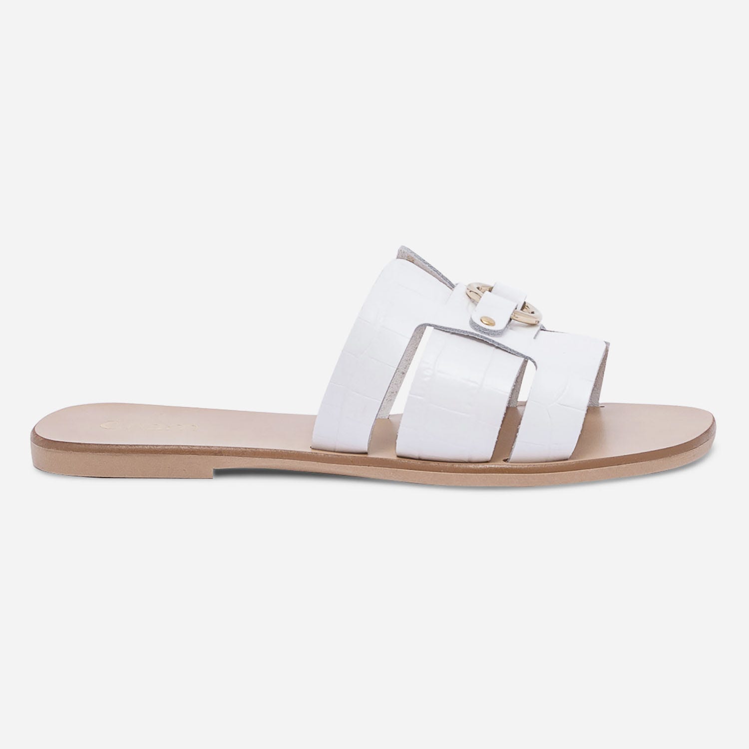 Shops mule blanche