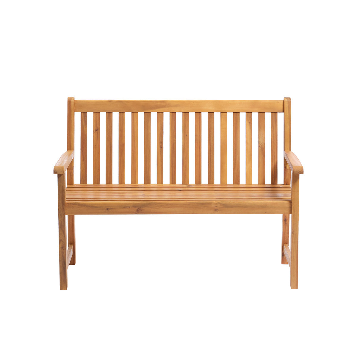 Banc de jardin en acacia massif 120 cm  MILOS, BERAH GETAH