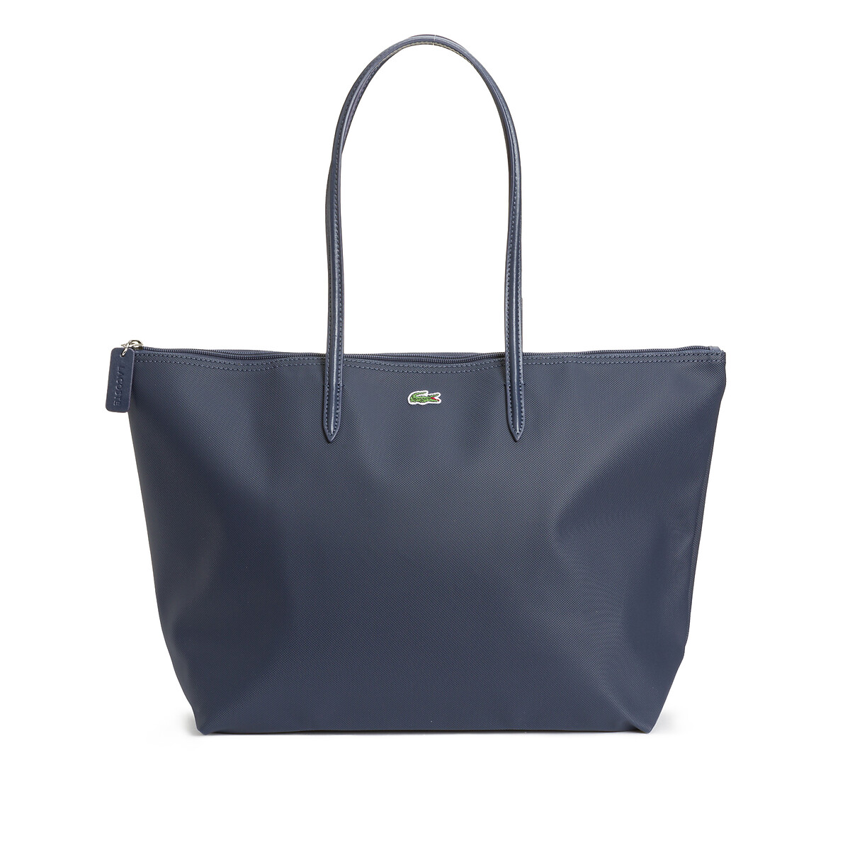 Image of L1212 Tote Bag with Zip Fastening in Coated Pique