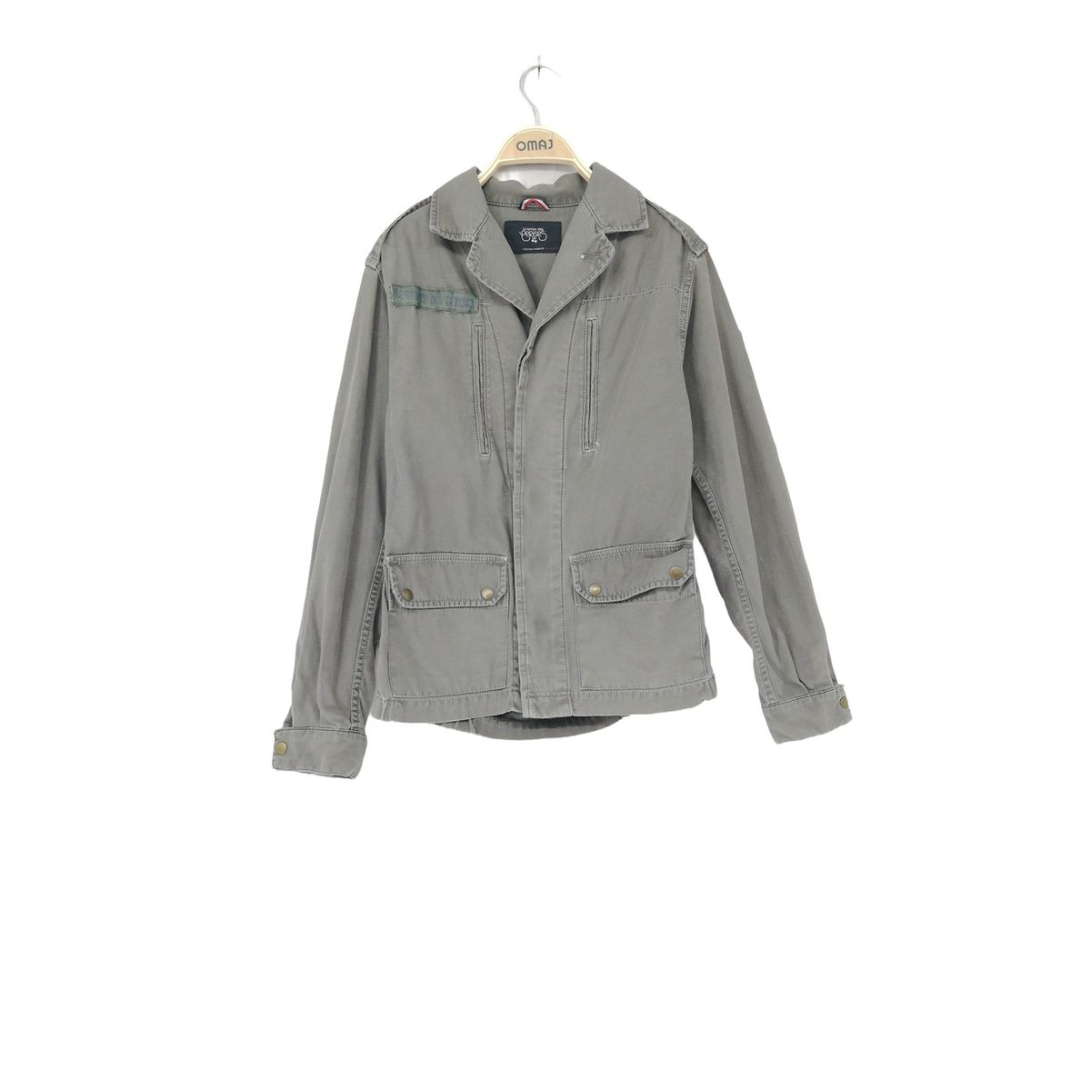 Veste en jean 2025 kaki homme