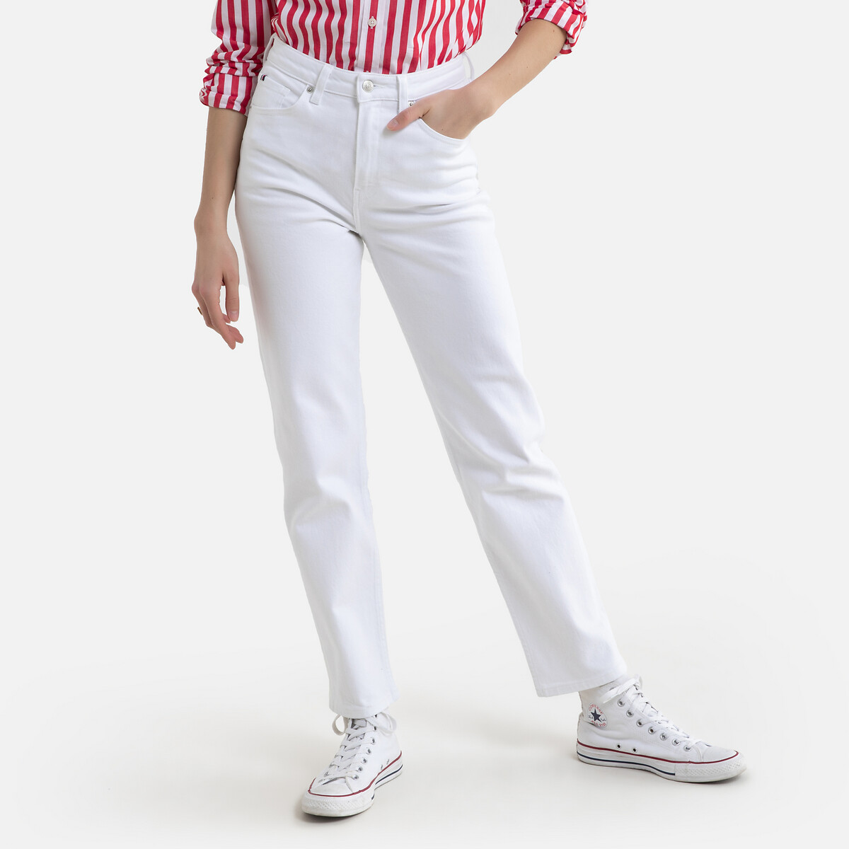 tommy hilfiger white jeans womens