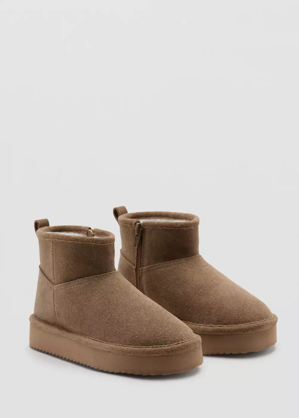 Bottines en cuir, MANGO KIDS