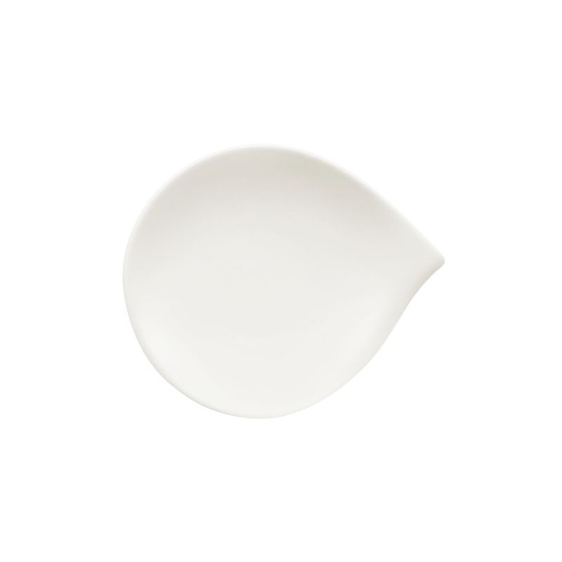Petite assiette creuse ronde et blanche Chehoma - La déco 2B