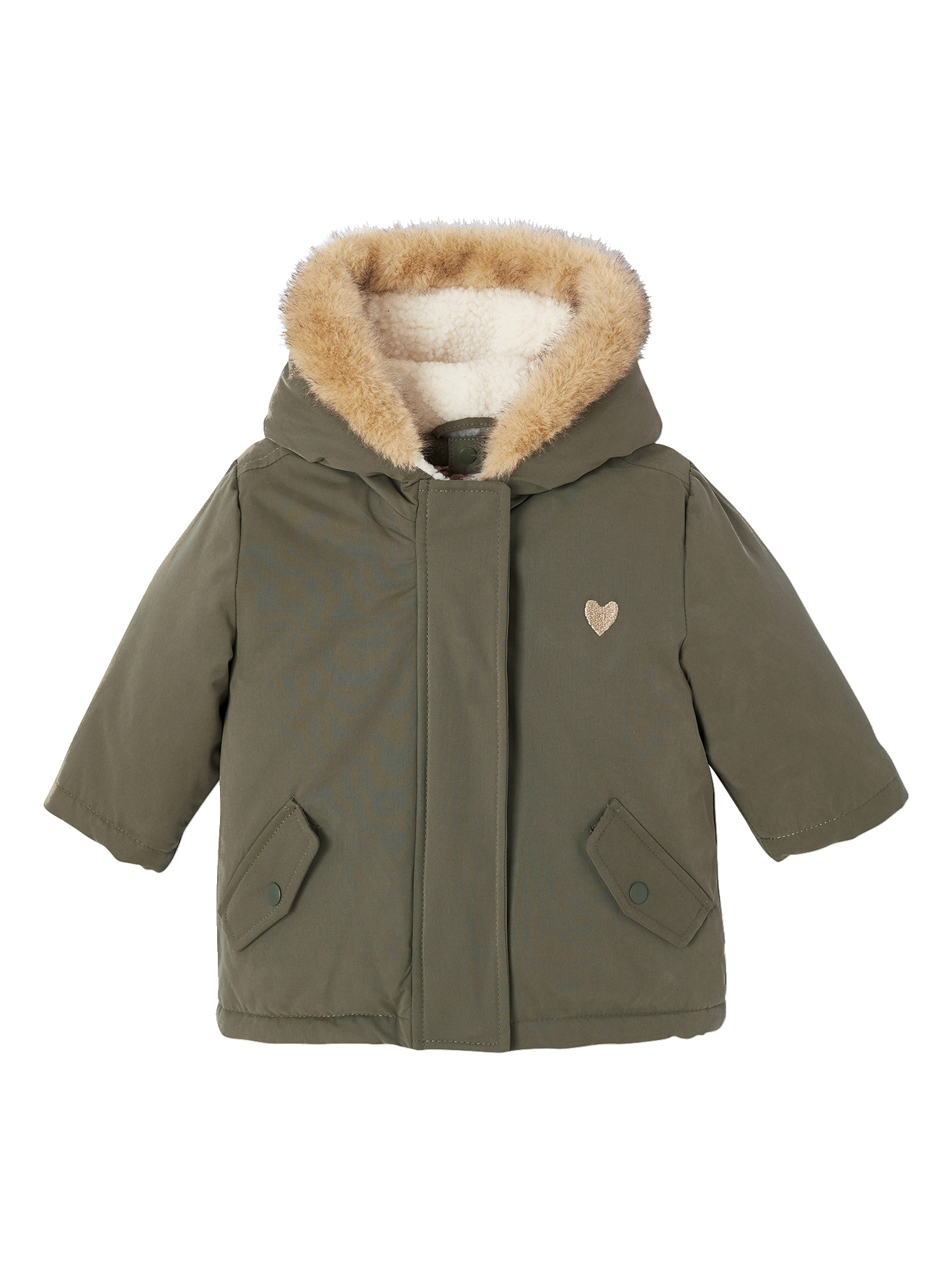 Parka + doudoune fine bébé 3 en 1, VERTBAUDET