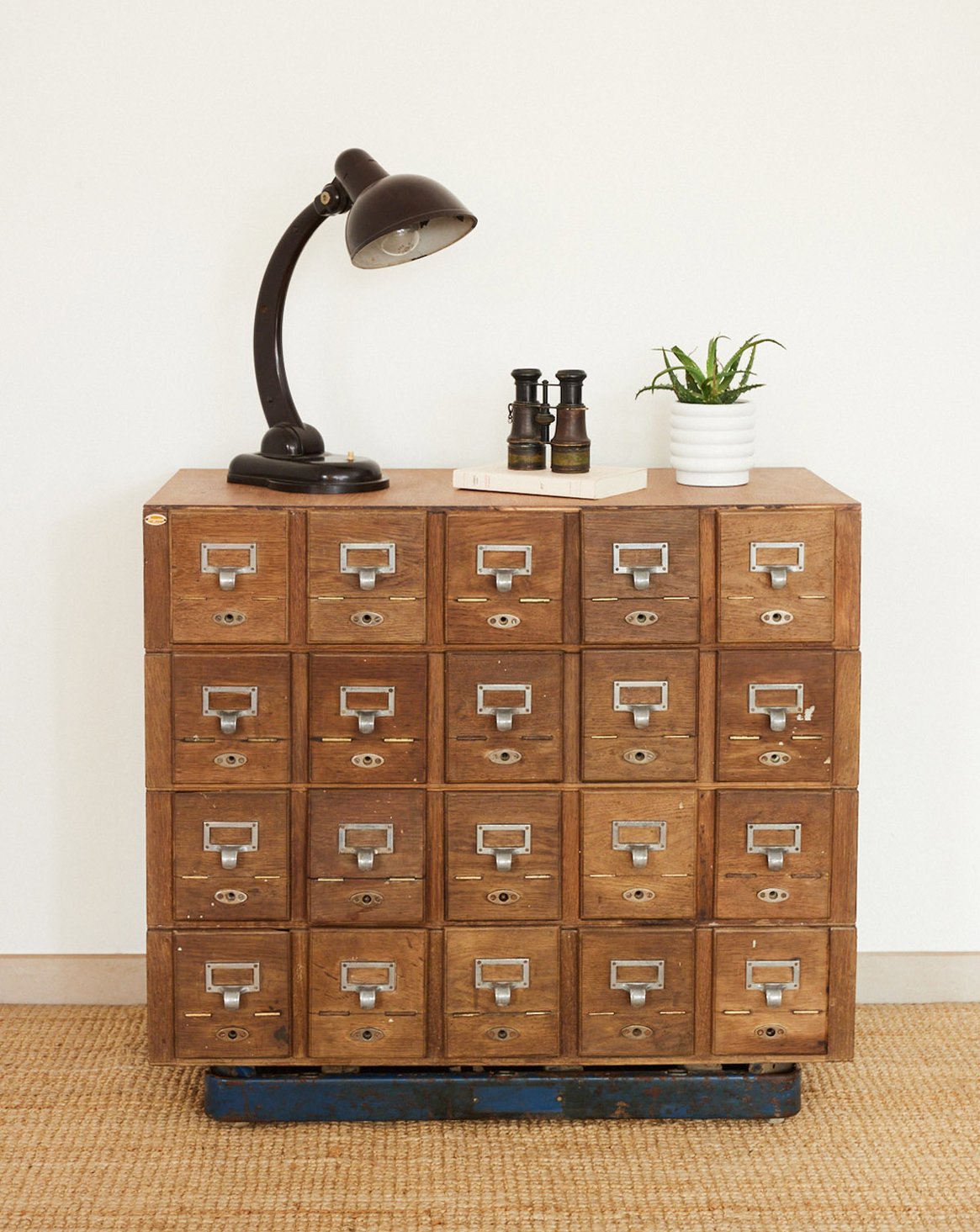 Meuble de classement en bois Fernand N°487 - Bon état, DEBONGOUT