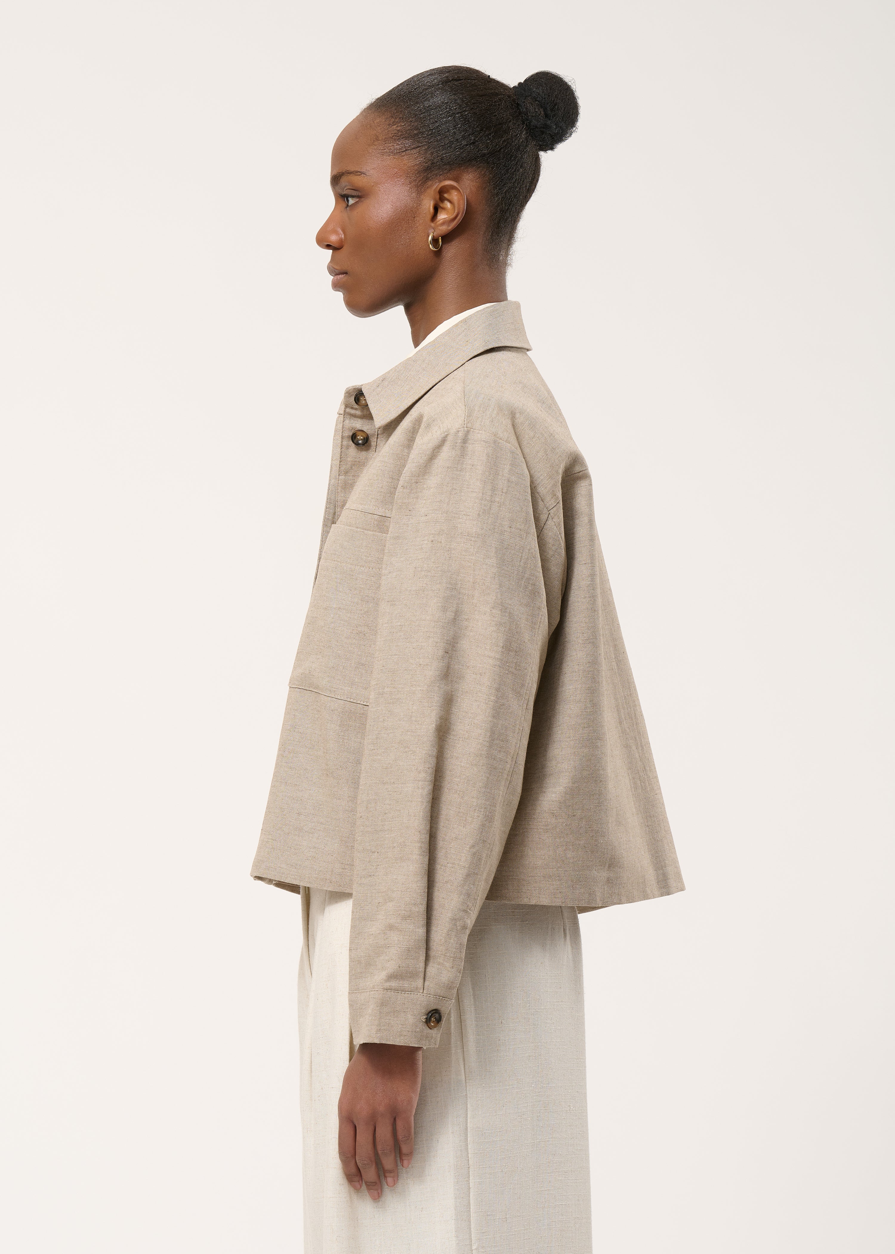 Veste courte boutonnée, HUMILITY
