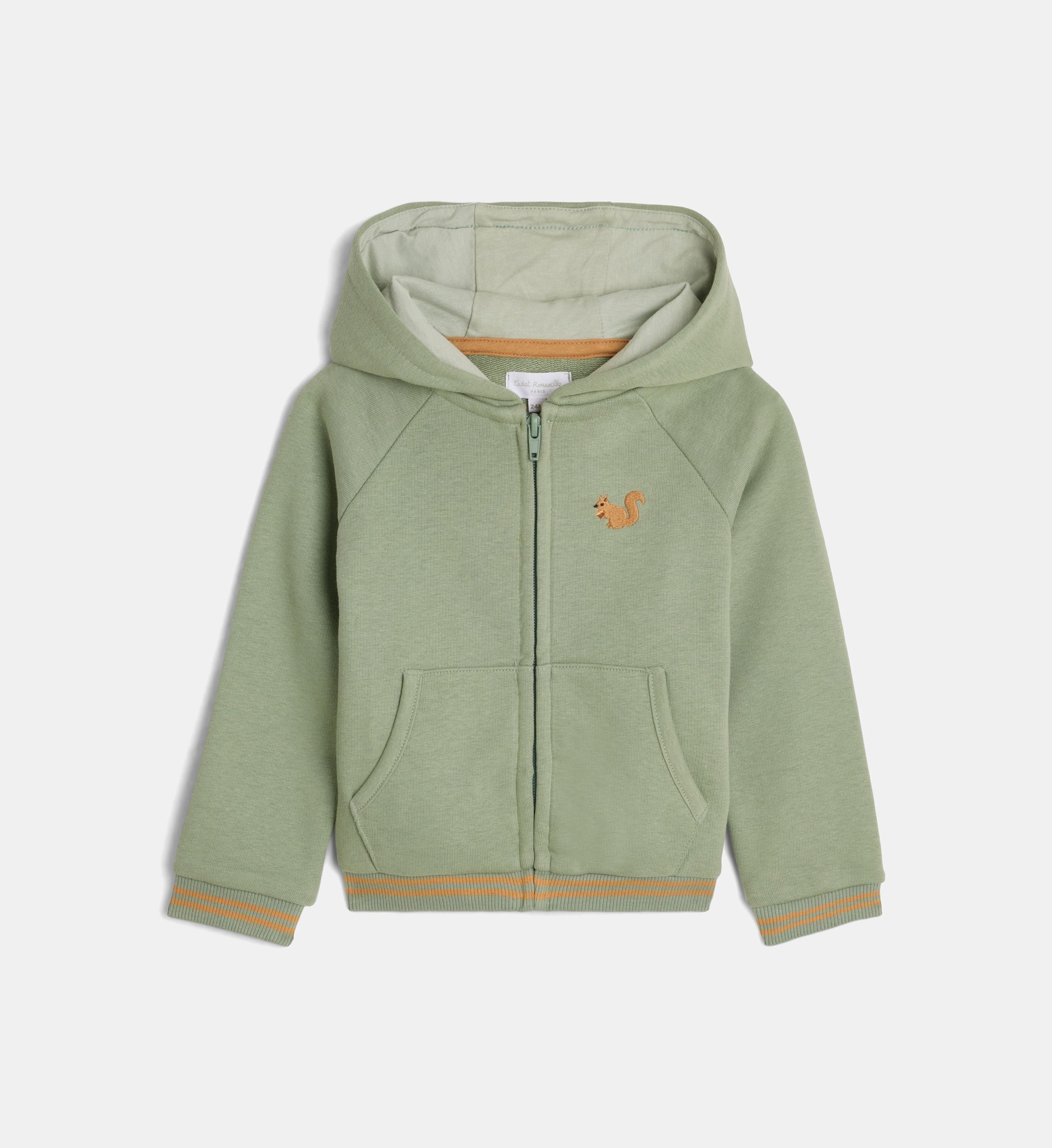 Gilet à capuche zippé tasilou, CADET ROUSSELLE