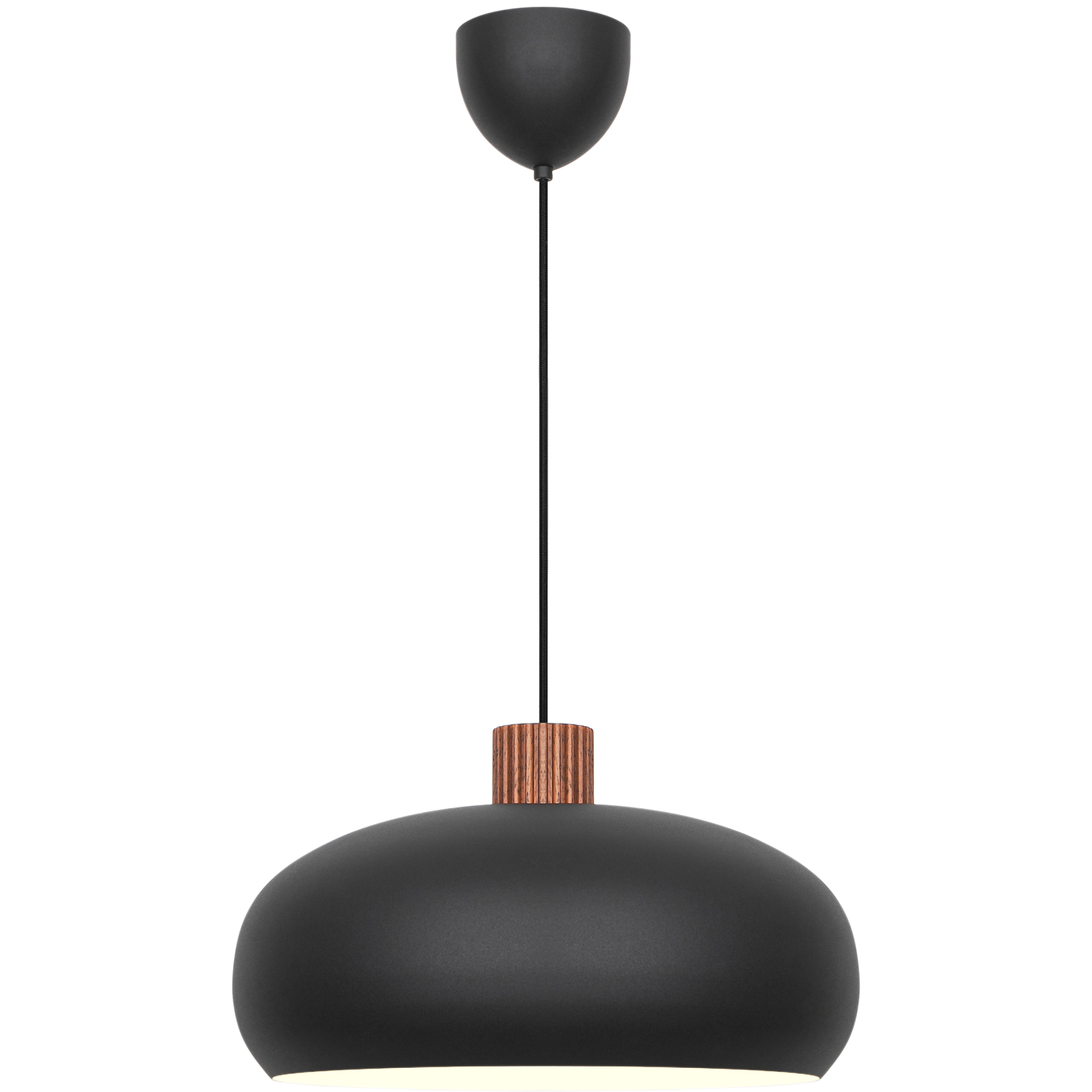Suspension design organique et minimaliste en métal et bois, AURELIO, DESIGN FOR THE PEOPLE