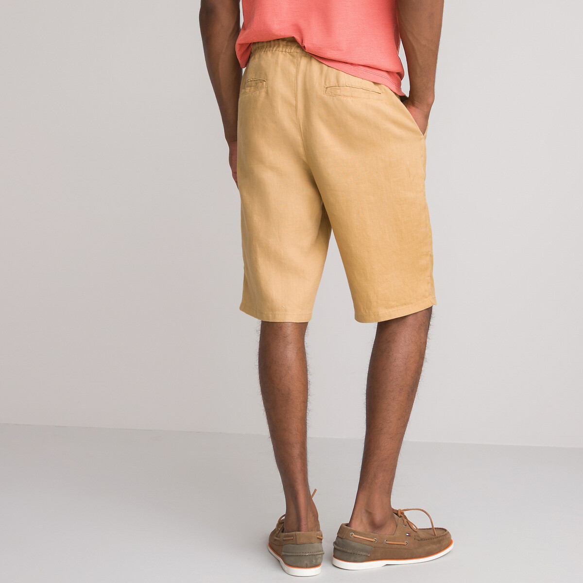 Linen bermuda shorts La Redoute 