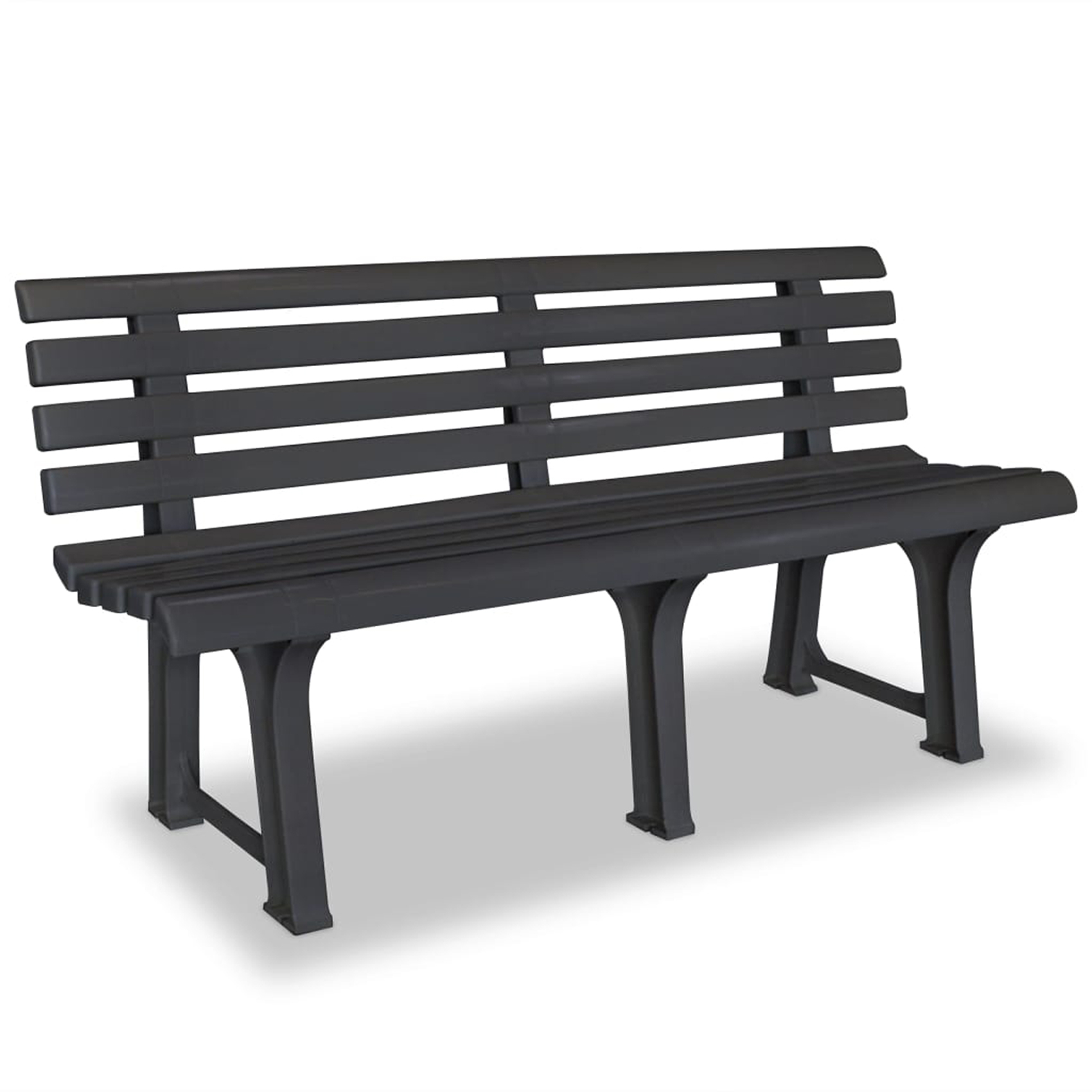 Banc de jardin en pvc, HOME MAISON