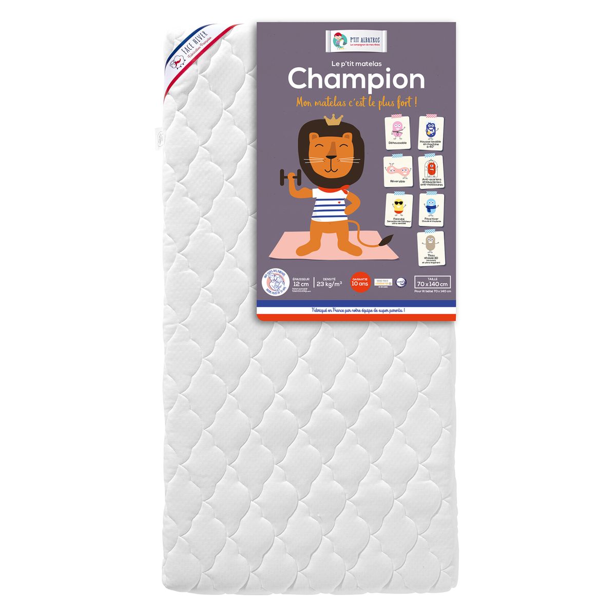 Matelas Bebe 70x140 La Redoute