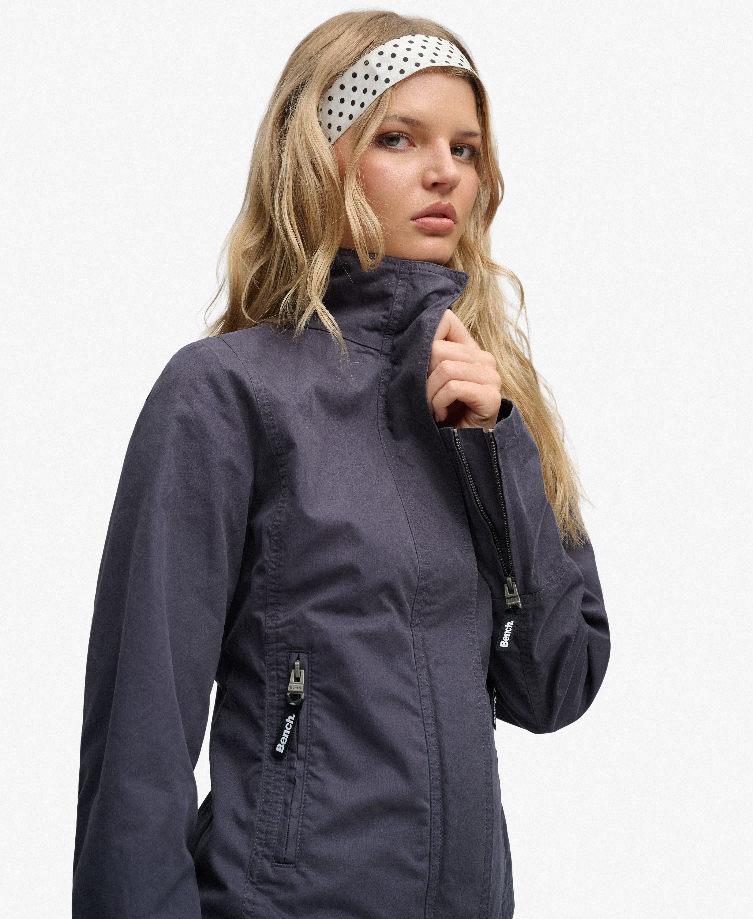 Veste Col Montant Bench Pêche, SUPERDRY