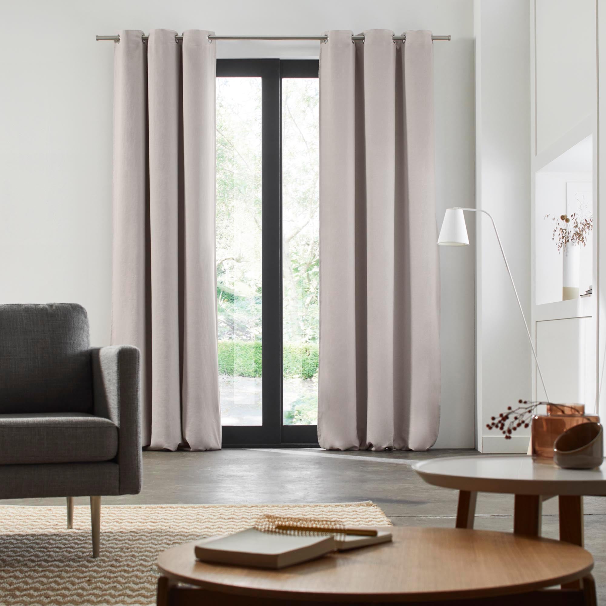 Rideaux Occultants En Papier Plissé Autocollant – Tissu Non Tissé, Réglable, Sans Perçage – Pour Fenêtres Salon/Chambre (Blanc)