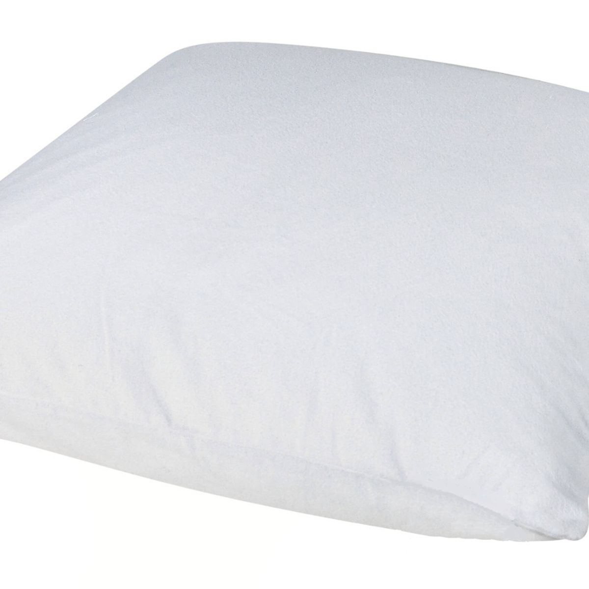 Protège oreiller anti-acariens coton molleton Couleur blanc Terre De Nuit