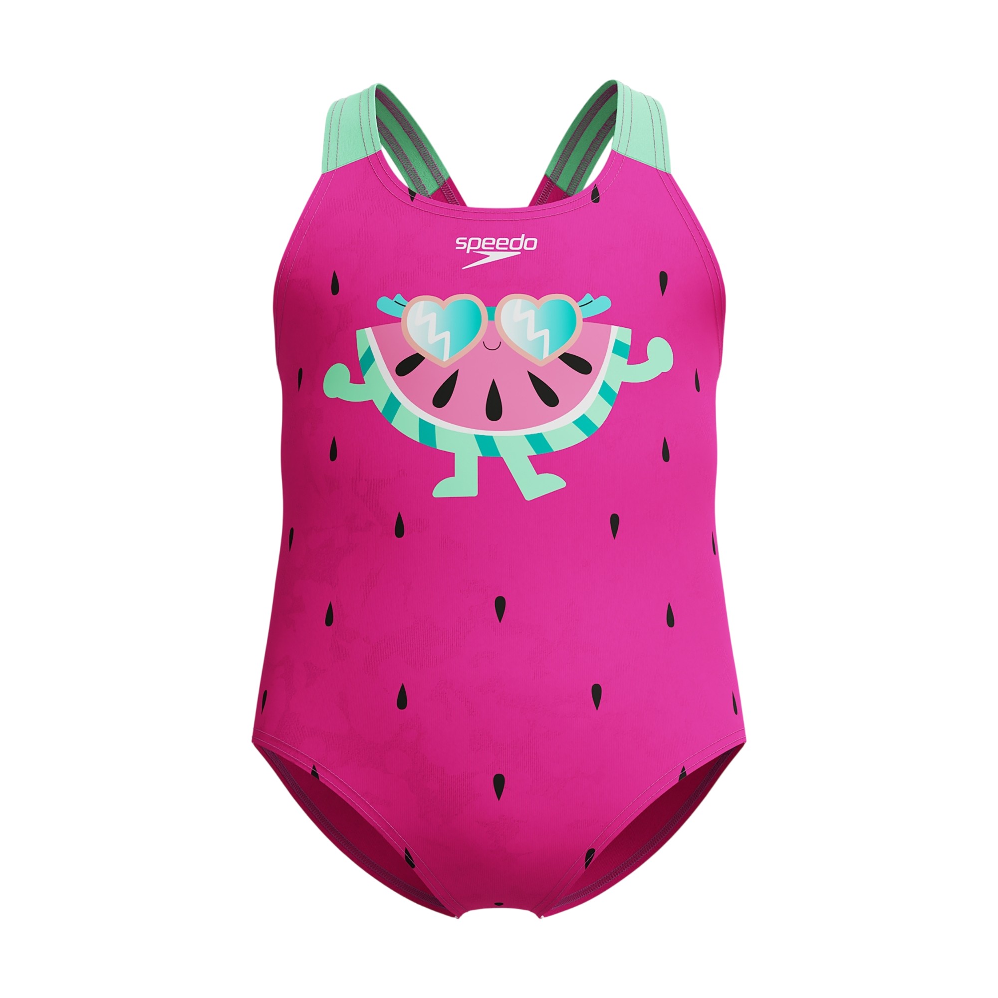Maillot de bain 1 pièce dos nageur motif/style pastèque, SPEEDO
