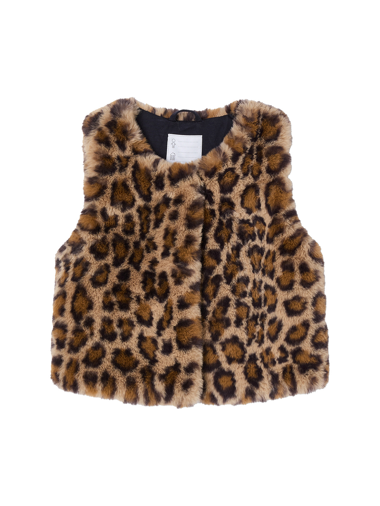 Veste sans manches imitation fourrure NOEL, VERTBAUDET