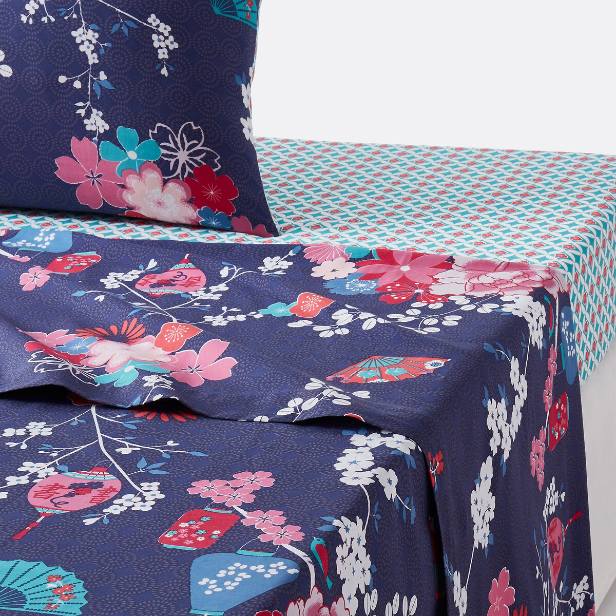 Drap plat coton, Miss Shanghai, LA REDOUTE INTERIEURS