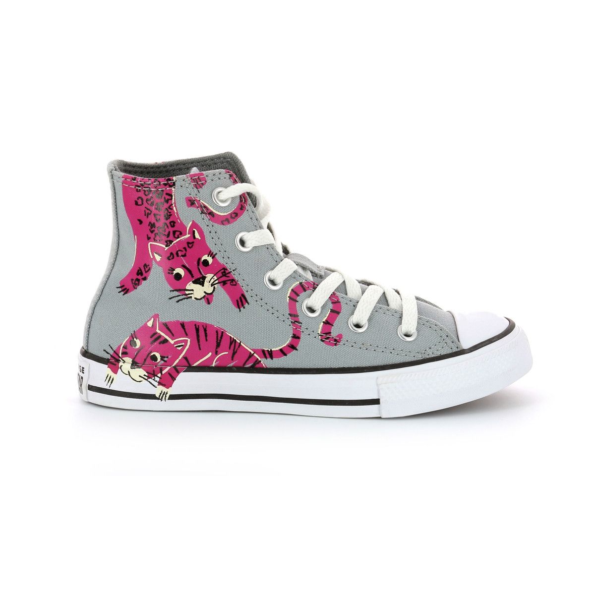 converse haute grise