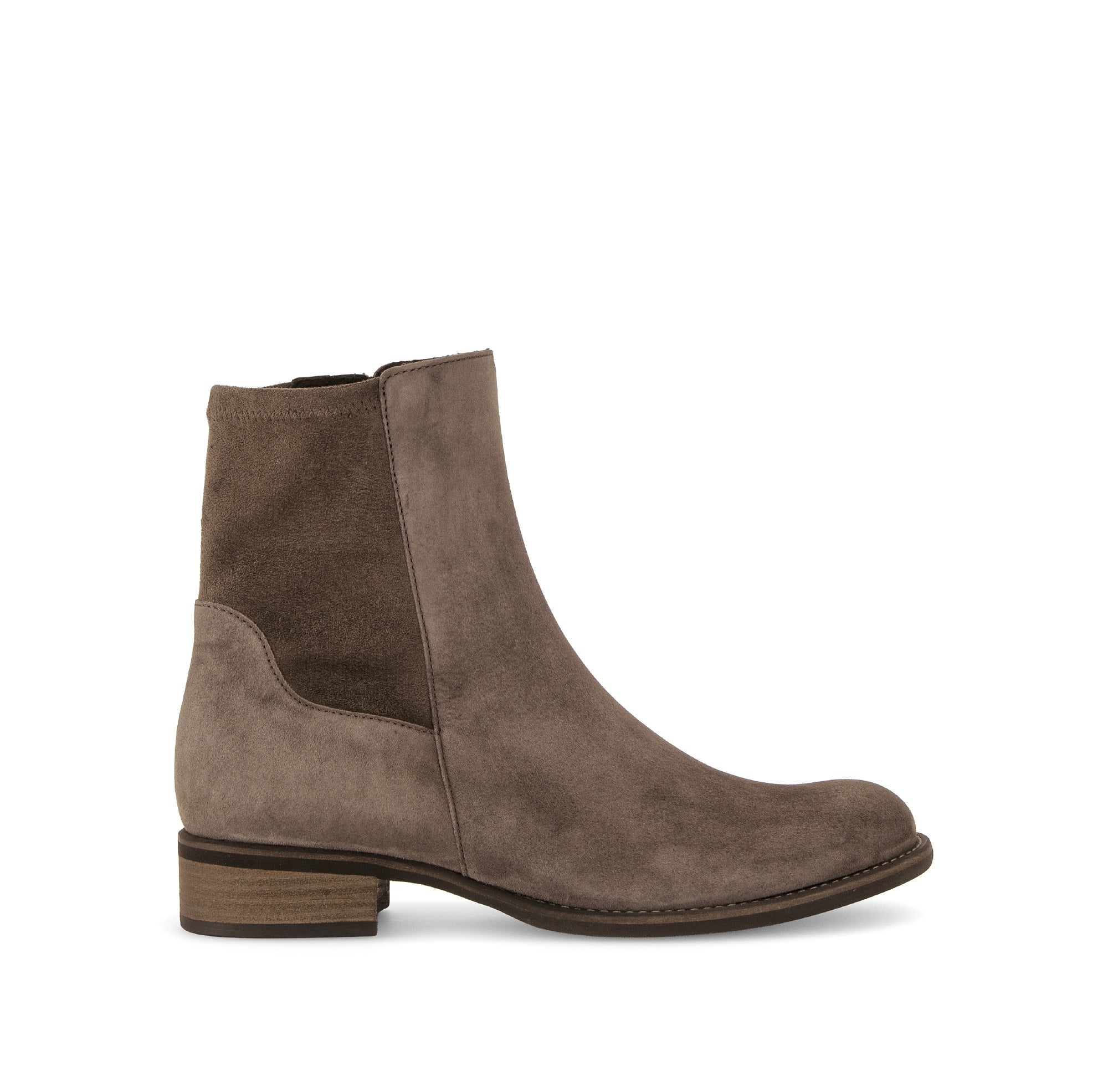 Bottines en cuir à talon décroché, GABOR