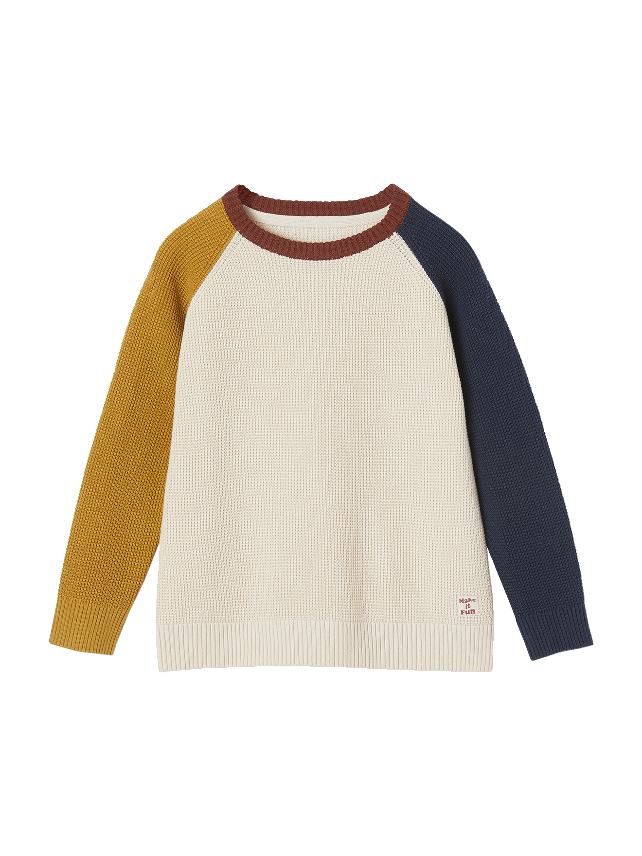Pull colorblock pop, VERTBAUDET