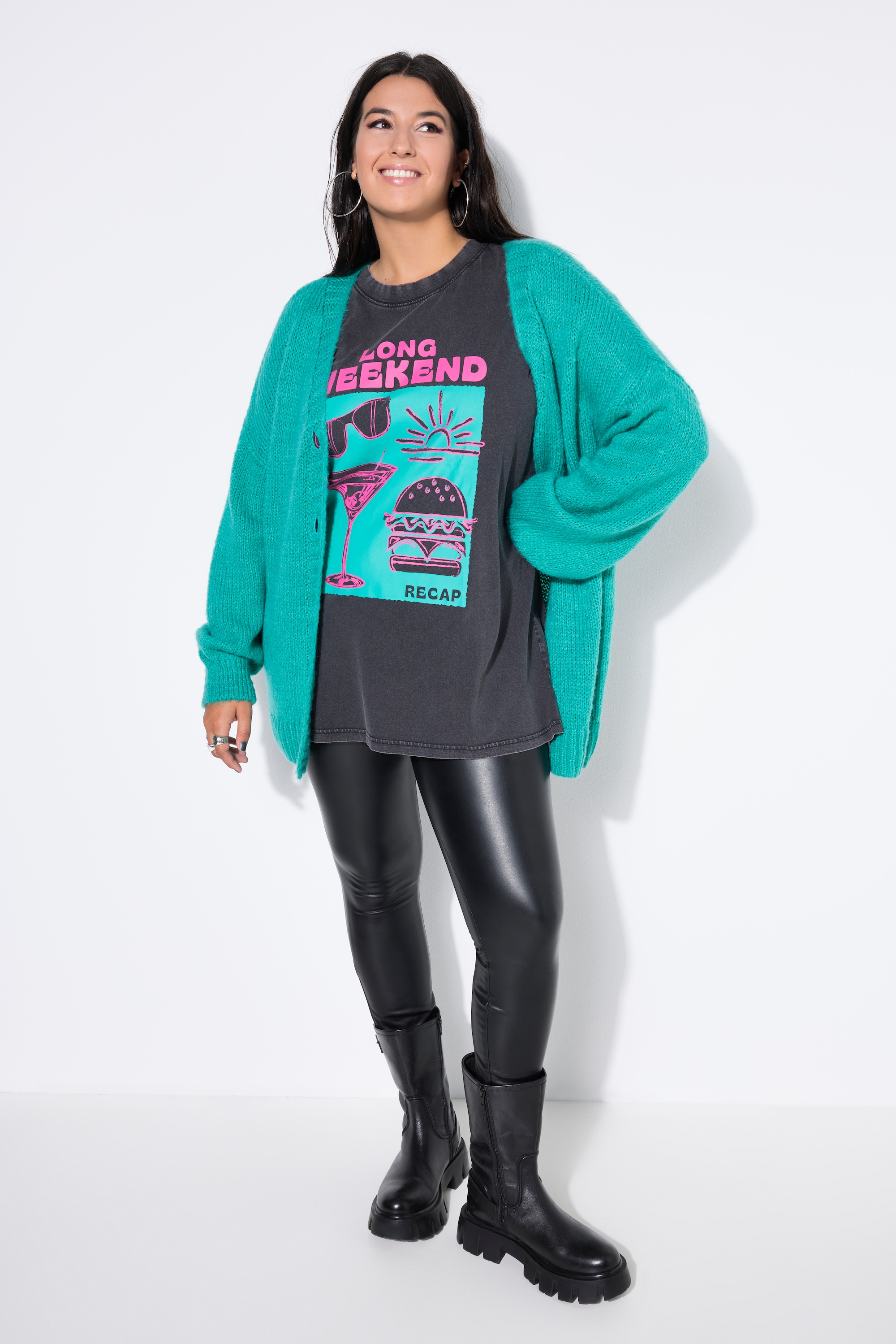 Cardigan oversize, encolure en V, STUDIO UNTOLD