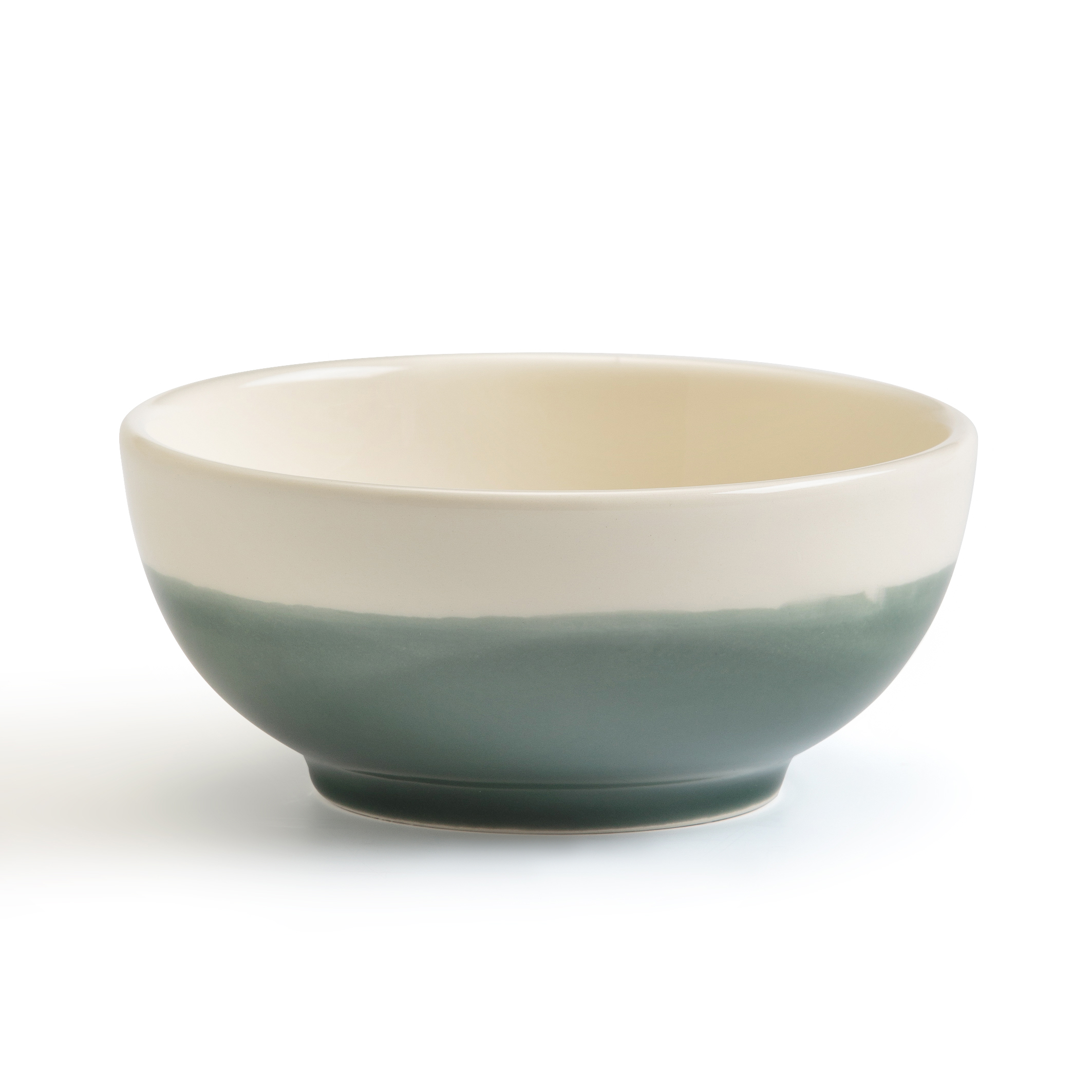 two tone ceramic bowl