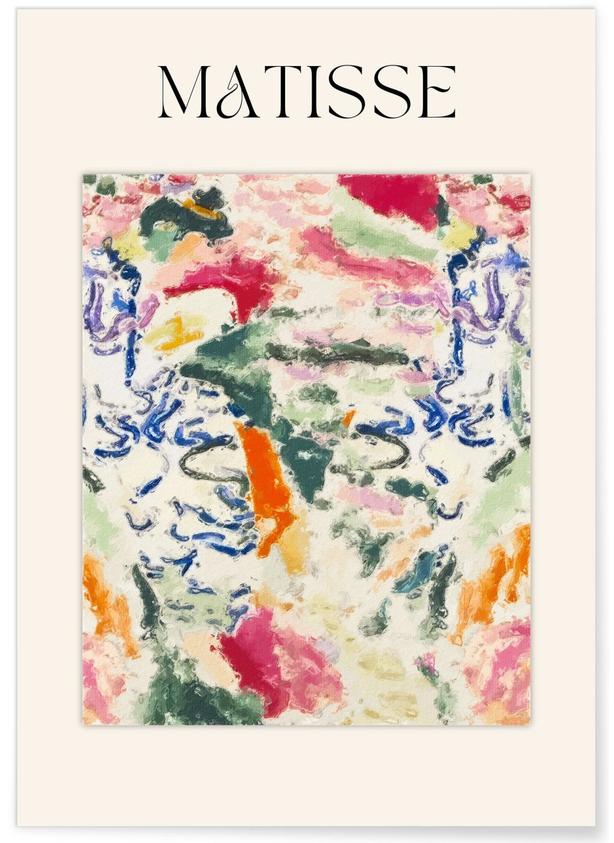 Affiche Matisse - Explosion de Couleurs, L'AFFICHERIE