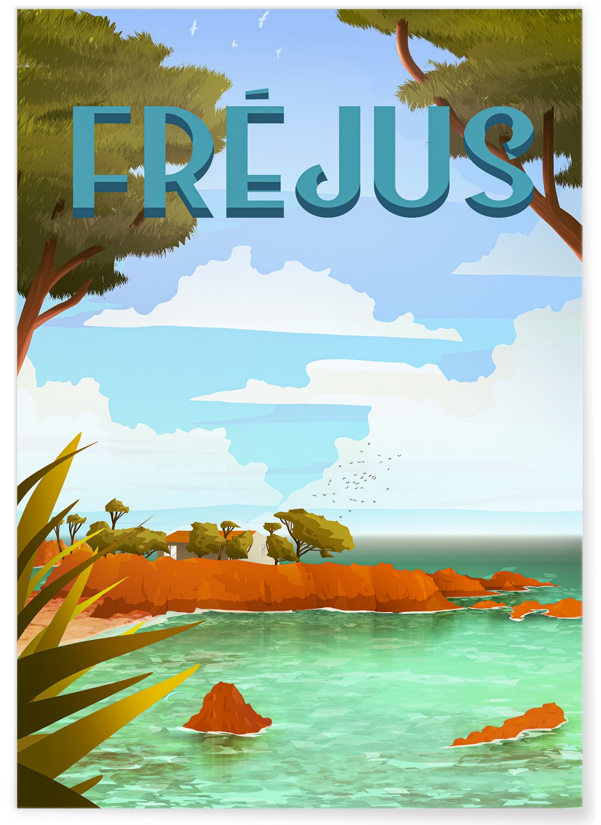 Affiche ville Fréjus, L'AFFICHERIE