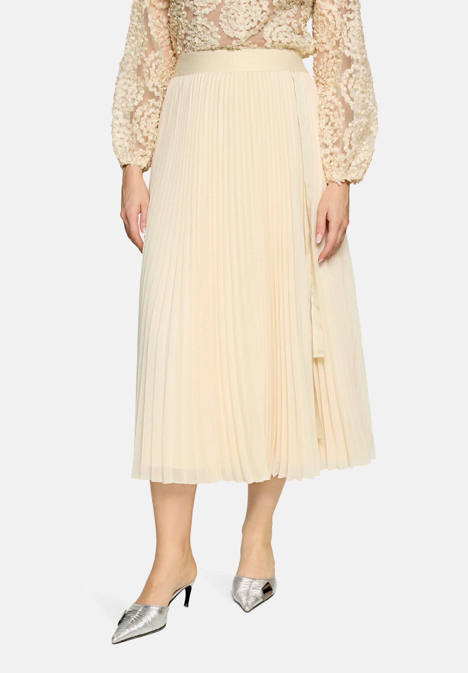 Jupe en tulle à plis, VERA MONT