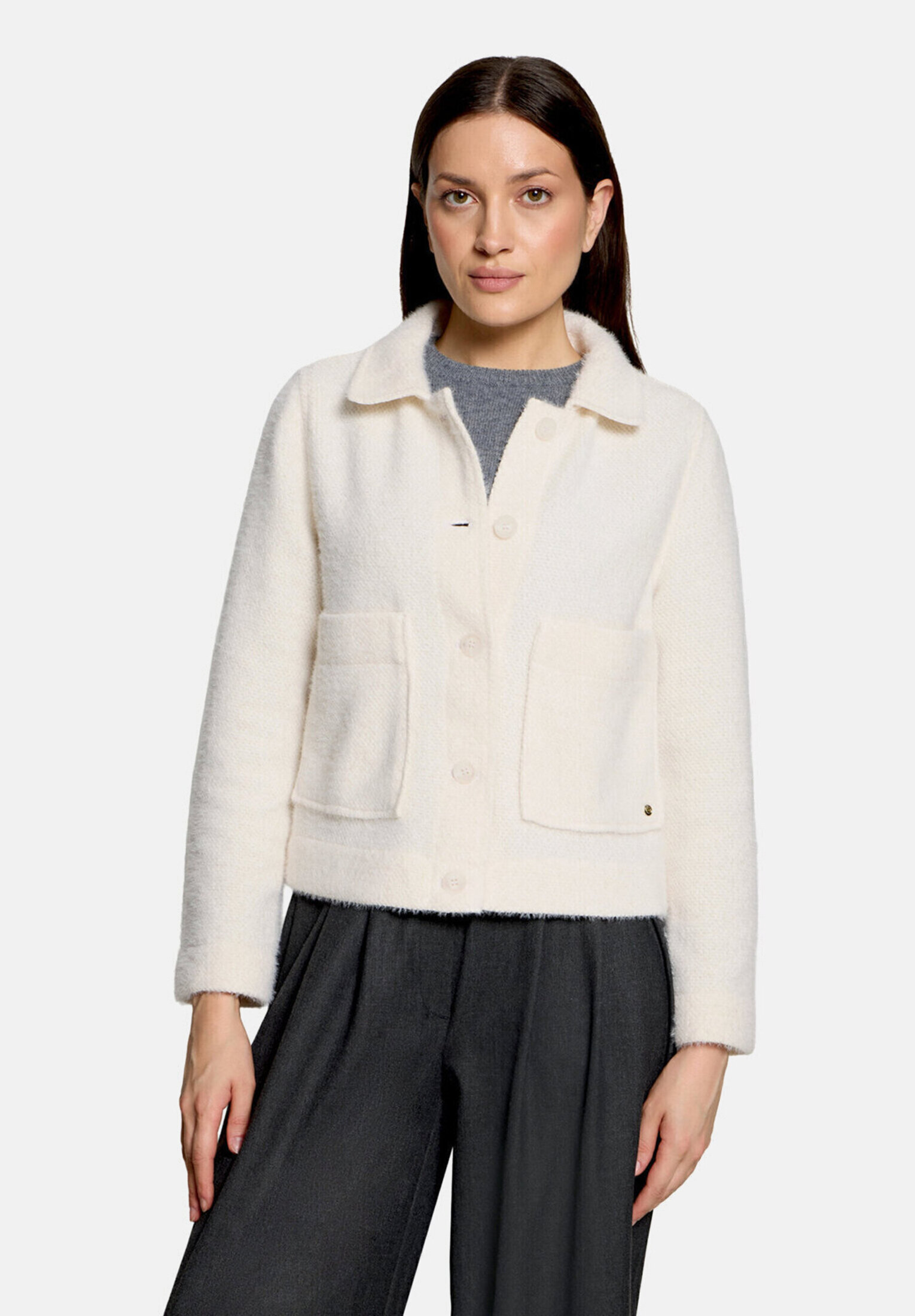 Veste casual à col, BETTY & CO