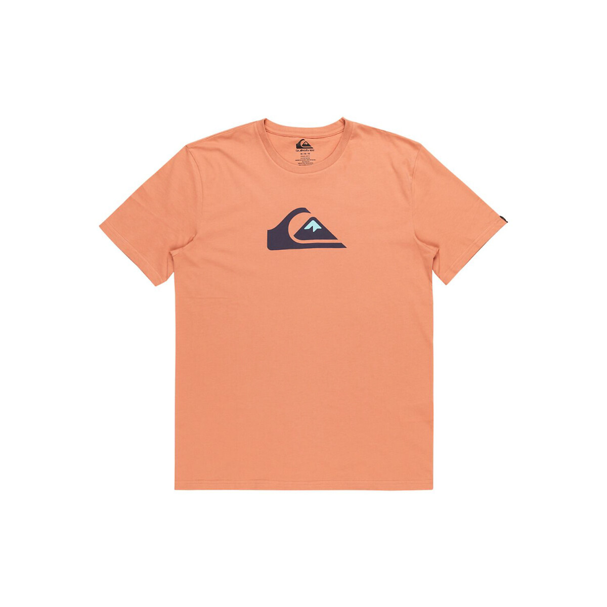 cotton centre logo t-shirt with short sleeves