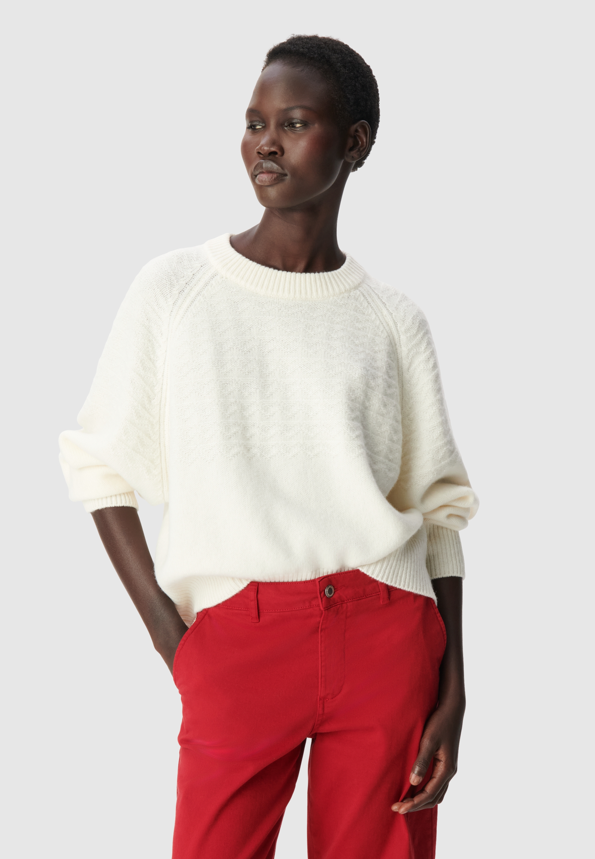 Pull tricot points fantaisie, IKKS