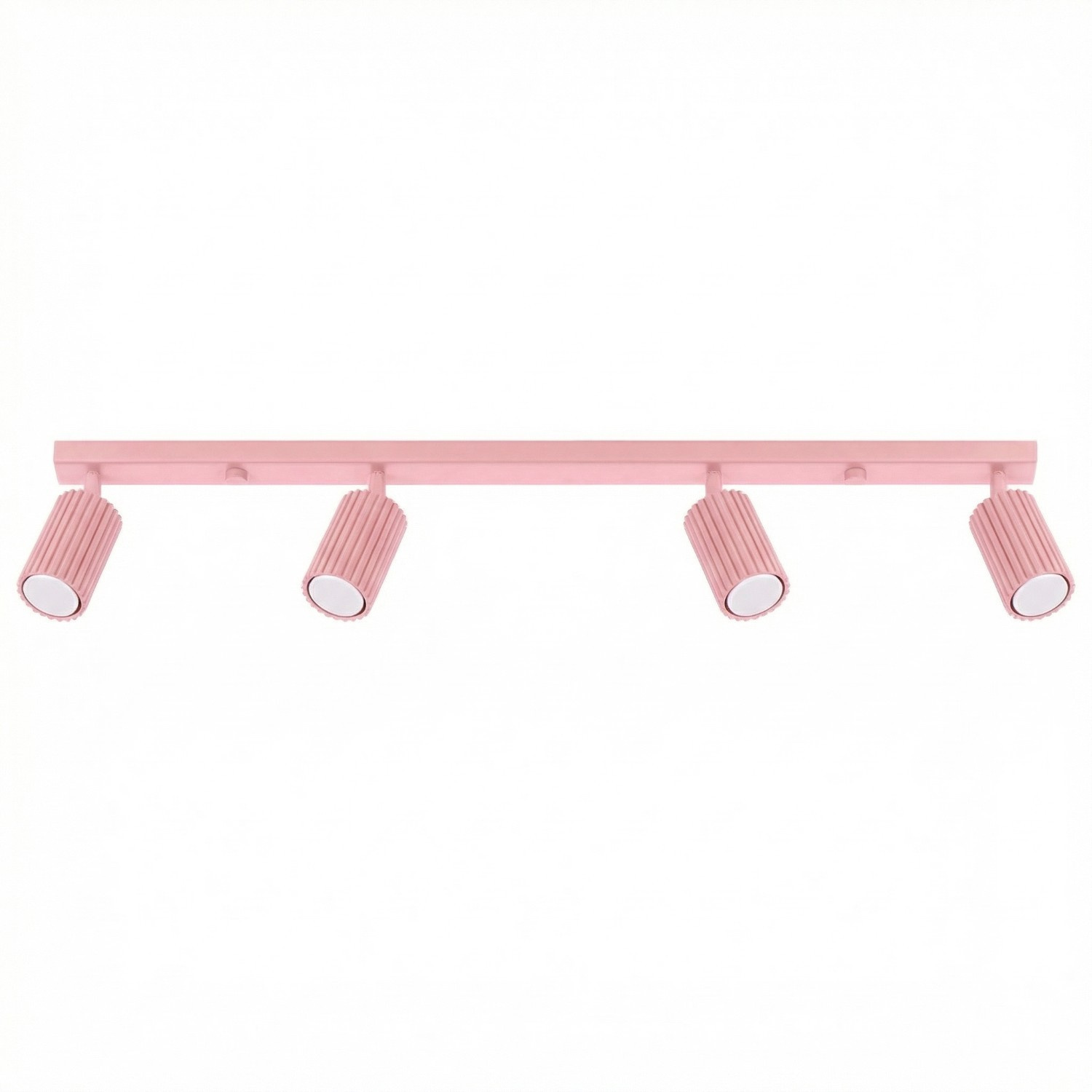 Plafonnier Aluminium Rose GU10 4 KARBON, EDEN