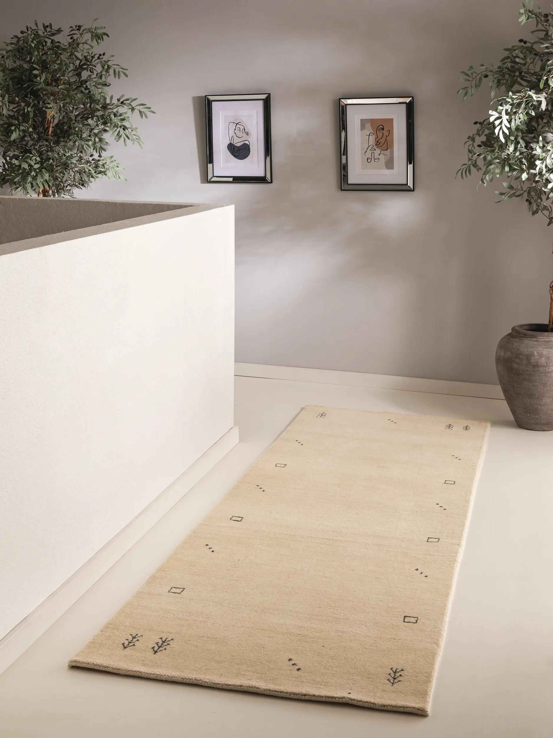 Tapis de laine tissé main JAMAL, BENUTA