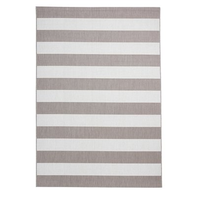 Striped Pattern Indoor/Outdoor Rug SO'HOME