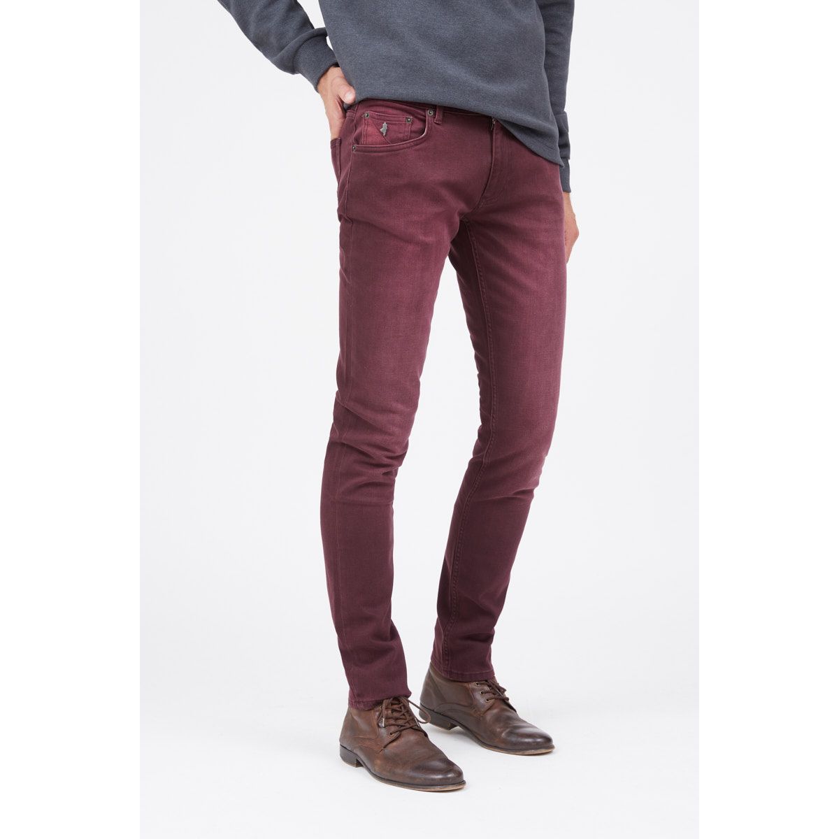 Jean 2025 bordeaux homme