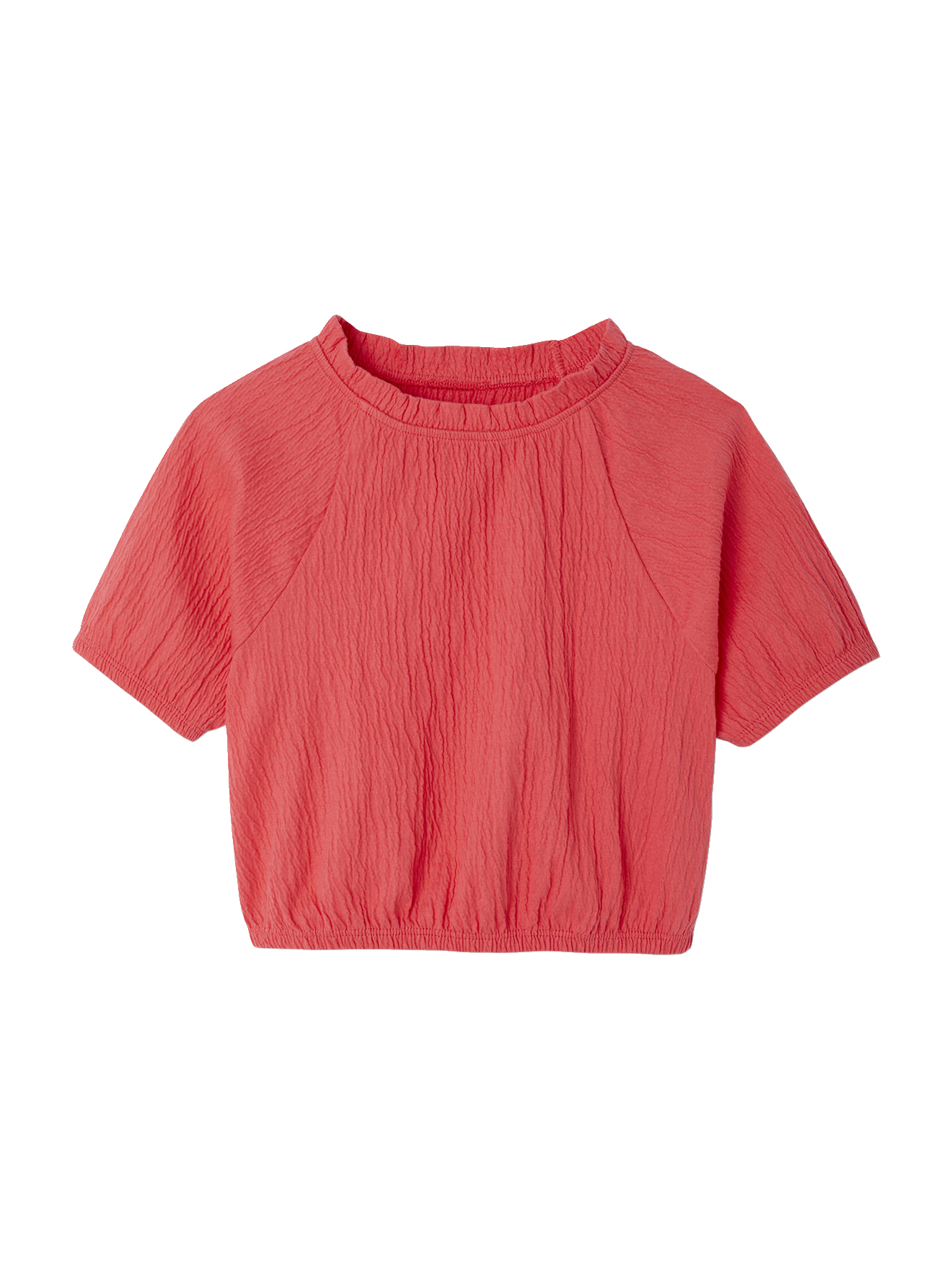 Tee-shirt blouse forme crop, VERTBAUDET